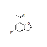 1-(5-Fluoro-2-methylbenzofuran-7-yl)ethanone