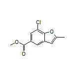 Methyl 7-Chloro-2-methylbenzofuran-5-carboxylate