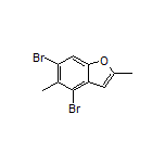 4,6-Dibromo-2,5-dimethylbenzofuran