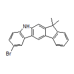 2-Bromo-7,7-dimethyl-5,7-dihydroindeno[2,1-b]carbazole