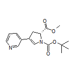 Methyl (R)-1-Boc-4-(pyridin-3-yl)-2,3-dihydro-1H-pyrrole-2-carboxylate