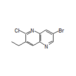 7-Bromo-2-chloro-3-ethyl-1,5-naphthyridine