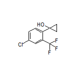 1-[4-Chloro-2-(trifluoromethyl)phenyl]cyclopropanol