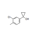 1-(3-Chloro-4-methylphenyl)cyclopropanol