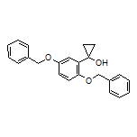1-[2,5-Bis(benzyloxy)phenyl]cyclopropanol