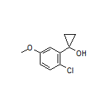 1-(2-Chloro-5-methoxyphenyl)cyclopropanol
