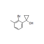 1-(2-Bromo-3-methylphenyl)cyclopropanol