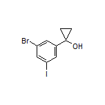 1-(3-Bromo-5-iodophenyl)cyclopropanol