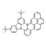 13,16-Di-tert-butyl-10b-aza-17b-borafluoreno[1,9-ab]naphtho[2,1,8-lmn]perylene