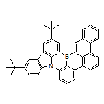 13,16-Di-tert-butyl-10b-aza-17b-borabenzo[n]fluoreno[1,9-ab]perylene