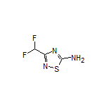 5-Amino-3-(difluoromethyl)-1,2,4-thiadiazole