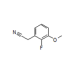 2-(2-Fluoro-3-methoxyphenyl)acetonitrile