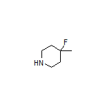 4-Fluoro-4-methylpiperidine