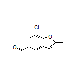 7-Chloro-2-methylbenzofuran-5-carbaldehyde