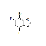 7-Bromo-4,6-difluoro-2-methylbenzofuran