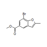 Methyl 7-Bromo-2-methylbenzofuran-5-carboxylate
