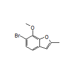6-Bromo-7-methoxy-2-methylbenzofuran