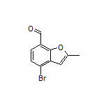 4-Bromo-2-methylbenzofuran-7-carbaldehyde