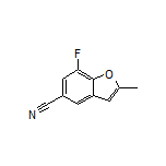 7-Fluoro-2-methylbenzofuran-5-carbonitrile