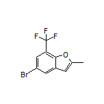 5-Bromo-2-methyl-7-(trifluoromethyl)benzofuran
