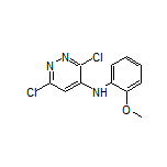 3,6-Dichloro-N-(2-methoxyphenyl)pyridazin-4-amine