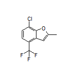 7-Chloro-2-methyl-4-(trifluoromethyl)benzofuran