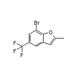 7-Bromo-2-methyl-5-(trifluoromethyl)benzofuran