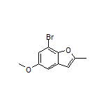7-Bromo-5-methoxy-2-methylbenzofuran