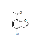 1-(4-Chloro-2-methylbenzofuran-7-yl)ethanone