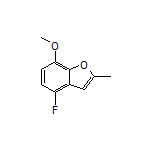 4-Fluoro-7-methoxy-2-methylbenzofuran