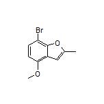 7-Bromo-4-methoxy-2-methylbenzofuran