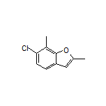 6-Chloro-2,7-dimethylbenzofuran