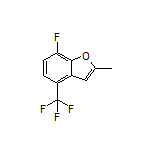 7-Fluoro-2-methyl-4-(trifluoromethyl)benzofuran