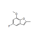 5-Fluoro-7-methoxy-2-methylbenzofuran