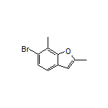 6-Bromo-2,7-dimethylbenzofuran