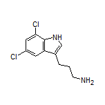 3-(5,7-Dichloro-3-indolyl)-1-propanamine