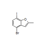 4-Bromo-7-iodo-2-methylbenzofuran