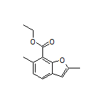 Ethyl 2,6-Dimethylbenzofuran-7-carboxylate