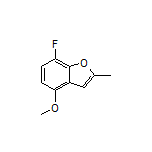 7-Fluoro-4-methoxy-2-methylbenzofuran