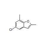 5-Chloro-7-iodo-2-methylbenzofuran