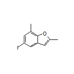 5-Iodo-2,7-dimethylbenzofuran