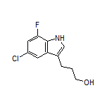 3-(5-Chloro-7-fluoro-3-indolyl)-1-propanol