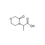 2-(3-Oxomorpholino)propanoic Acid