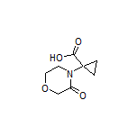 1-(3-Oxomorpholino)cyclopropanecarboxylic Acid