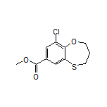 Methyl 9-Chloro-3,4-dihydro-2H-benzo[b][1,4]oxathiepine-7-carboxylate