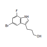 3-(5-Bromo-7-fluoro-3-indolyl)-1-propanol