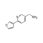 [6-(Furan-3-yl)pyridin-3-yl]methanamine