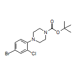 1-(4-Bromo-2-chlorophenyl)-4-Boc-piperazine