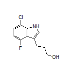 3-(7-Chloro-4-fluoro-3-indolyl)-1-propanol