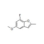7-Fluoro-5-methoxy-2-methylbenzofuran